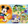 Puzzle Trefl Maxi 24el Myszka Miki i przyjaciele: Czas na sport - 3